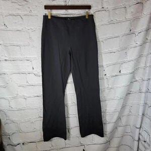 Yogipace Womens XL Long Black Bootcut Yoga‎ Pant Office Wear Pockets Athleisure